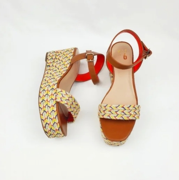 Mix no. 6 cammie espadrille wedge sandals - Picture 2 of 9